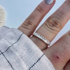 Anillo en plata 925 corona- Modelo ANES009 - comprar online