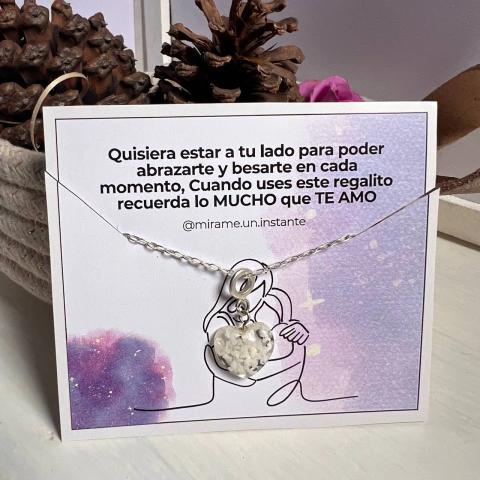 Conjunto Corazón de Nube – Plata 925