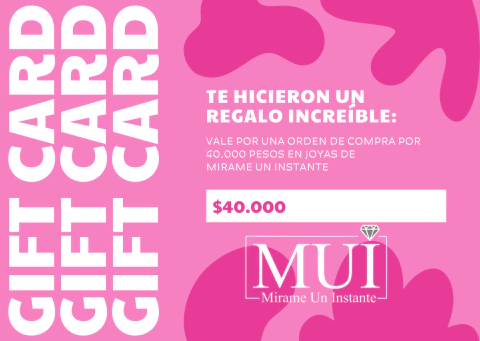 Gift Card $40.000 - Tarjeta de Regalo - comprar online