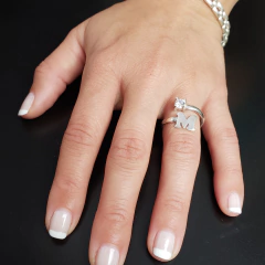 Anillo de Iniciales Personalizado en Plata 925 - Modelo a Medida - comprar online