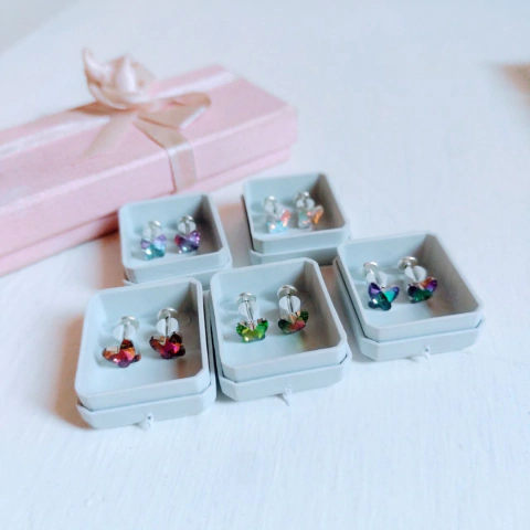 Aritos Abridores de Plata 925 - Abridores de mariposa-ABM58 - comprar online