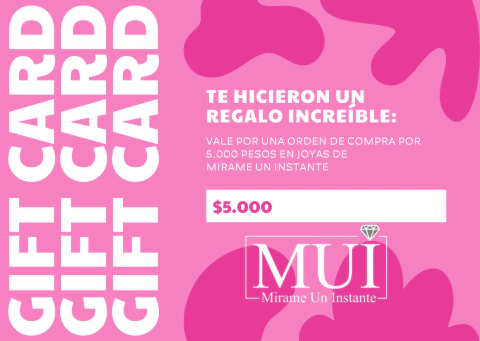 Gift Card $5.000 - Tarjeta de Regalo - comprar online