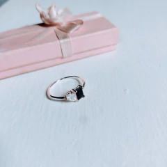 Anillo Plata 925 Bicolor - Contraste Perfecto AG - comprar online