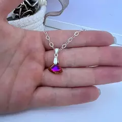 Dije Diamante Swarovski - Plata 925 - DL005 en internet