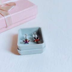 Aritos Abridores de Plata 925 - Abridores de estrella-ABM62 - comprar online