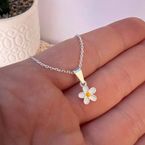 Dije margarita minimalista - DIES025 - comprar online