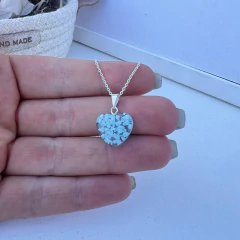 Dije YO TE CIELO - Corazon Celeste- DIES014 - comprar online