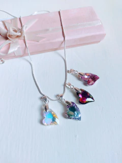 Colgantes Swarovski en Forma de Corazón - Plata 925 - DL15 - comprar online