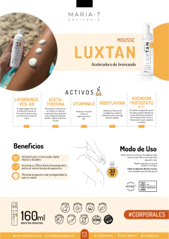 Aceleradora de Bronceado Natural - LUXTAN - Mousse en internet