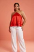 Blusa Acetinada c/ Camadas na internet