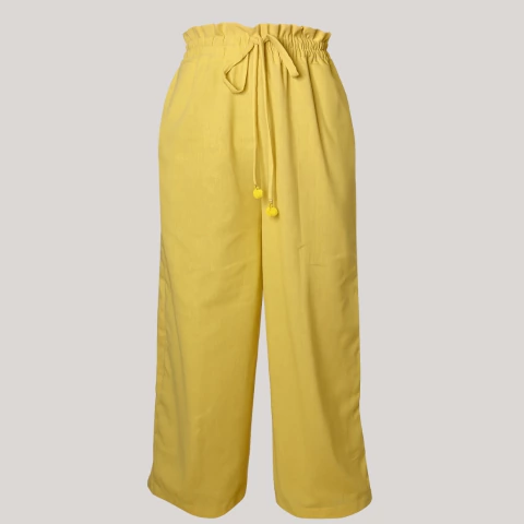 Calça Linho Pantalona Clochard - comprar online