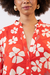 Chemise manga sino hibisco - Glam by