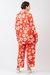 Camisa viscose manga longa estampa hibisco - comprar online