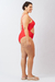 Maio com abertura frente vermelho - comprar online