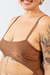 Maio com abertura frente marrom - Glam by