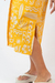 Imagem do Chemise tricoline sem manga estampa hawaii