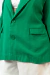 Blazer alfaiataria 2 botões verde garden na internet