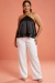 Blusa Acetinada c/ Camadas