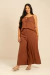 Blusa Linho com abertura Gávea