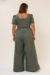 Cropped linho corselet sublime na internet