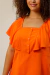Blusa viscose mg babado laranjeira - loja online