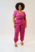 Cropped linho corselet na internet