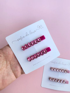 Imagem do Hair clips pedraria (par)