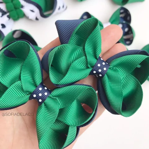 Laço Liz duo color (unidade)