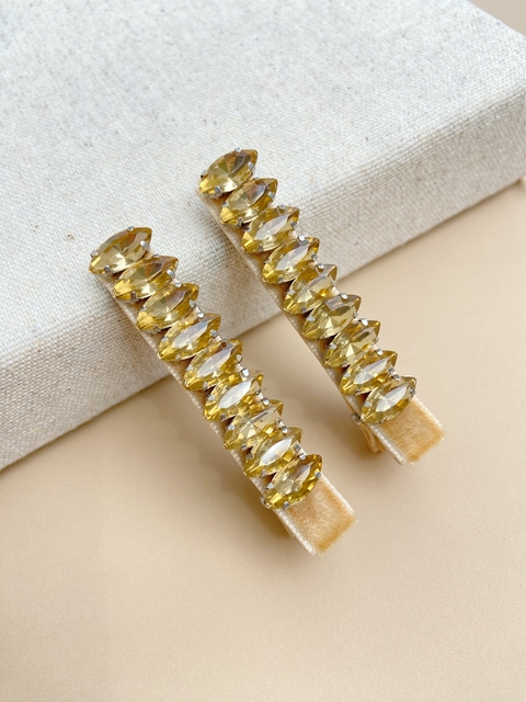 Hair clips pedraria (par)