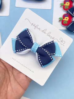 Parzinho de laços Nina escolar - loja online