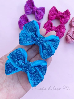 Laço Nina duplo brilho (unidade) - Sofia de Laço