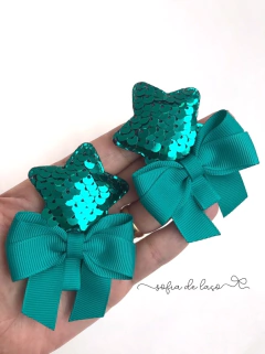 Parzinho estrela paetê na internet