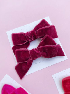 Imagem do Laço Clarice veludo