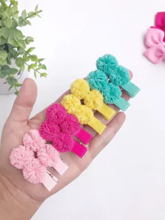 Parzinho pompons - loja online