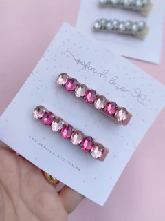 Hair clips pedraria (par) - comprar online