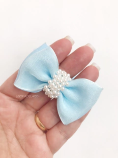 Imagem do Laço Manu P sobreposição de organza