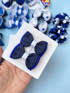 Parzinho escolar Manu mini poá - comprar online