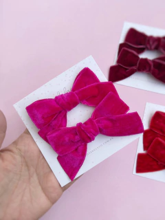 Laço Clarice veludo - loja online