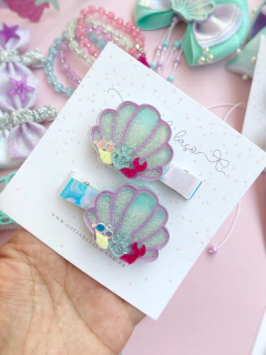 Parzinho conchas da sereia - comprar online