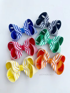 Laço Alice G listras - comprar online