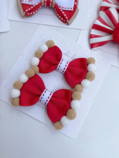 Parzinho Manu pompom escolar - comprar online