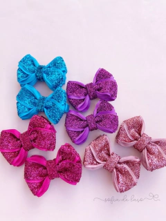 Laço Nina duplo brilho (unidade) - loja online