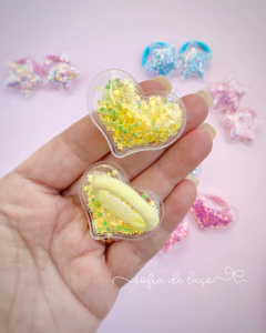 Parzinho coração ou estrela na internet