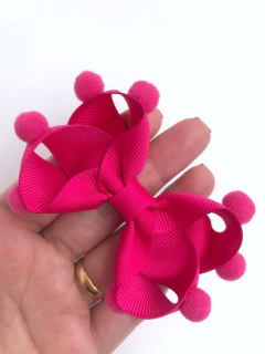 Laço Alice pompons (unidade) - loja online