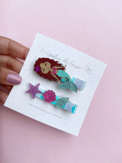 Hair clips sereia - comprar online