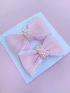 Parzinho Manu pérolas - Sofia de Laço