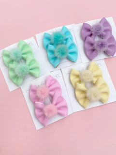 Parzinho Antonela c/ pompom - comprar online