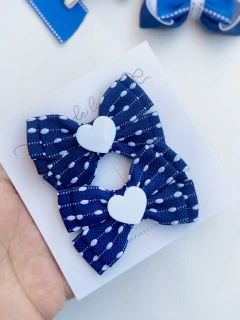 Parzinho pontilhado com coração - comprar online