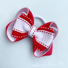 Laço Cleo escolar 3 cores (unidade) - Sofia de Laço