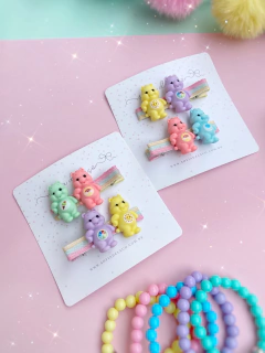 Hair clips Ursinhos carinhosos - comprar online